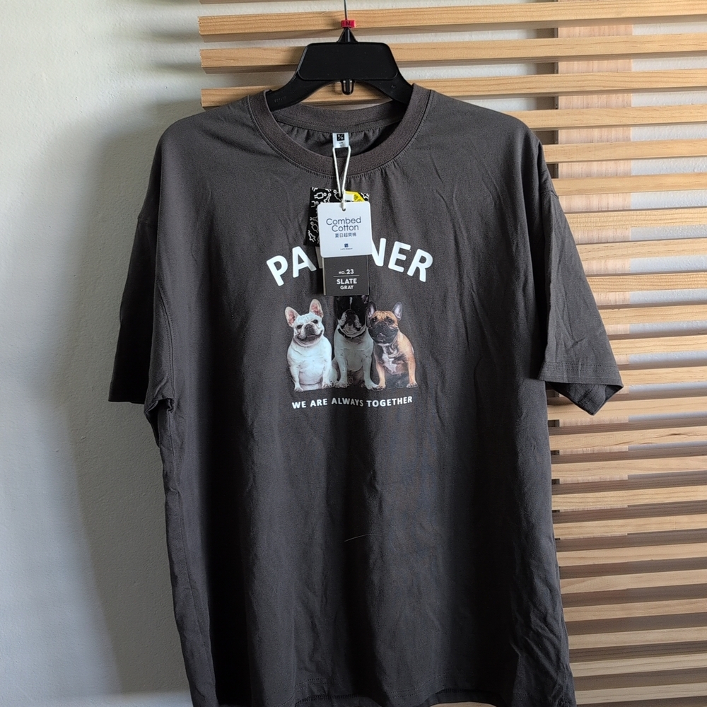 Partner Graphic Men's T-Shirt - Dark Gray